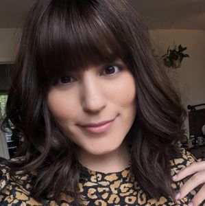 Milano Wig Brown with straight bangs 15 inch